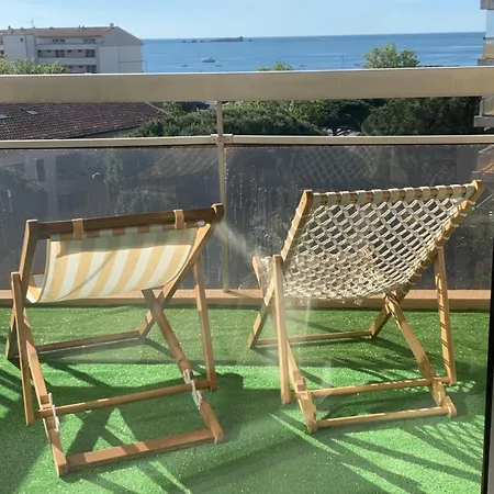 Elea, Vue Sur Mer, T1 Sur A 150m Des Plages Apartman Fréjus